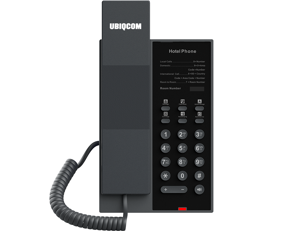 UBIQCOM UBH808/W IP Hotel Phone